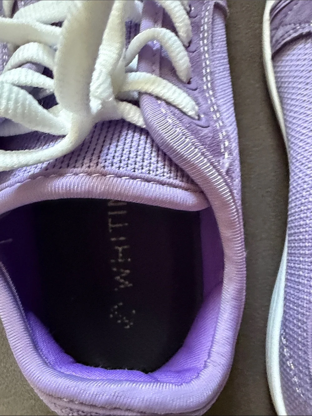 WITHIN Minimalist Barefoot Lilac Womens 38/7.5-8 Sneakers Active Zero Drop Sole